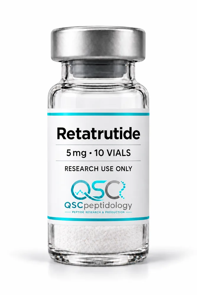 Retatrutide 5mg (10 瓶裝) QSC Peptidology